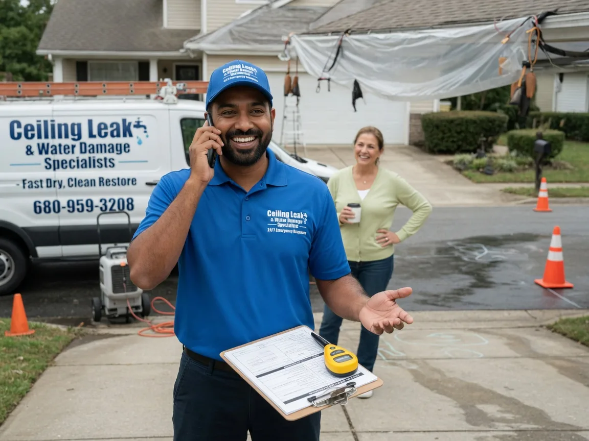 Ceiling Leak Cleanup Paulsboro, NJ FAQs